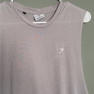 Gymshark Light Gray Tank Top